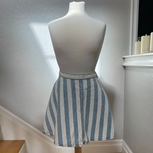 American Apparel Denim Circle Skirt